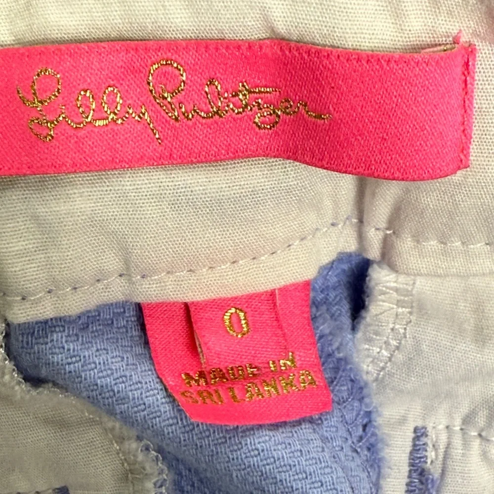 Lilly Pulitzer Women's Shorts Bundle 2 Pairs Size 0 Scallop Floral Preppy Summer - Picture 10 of 16